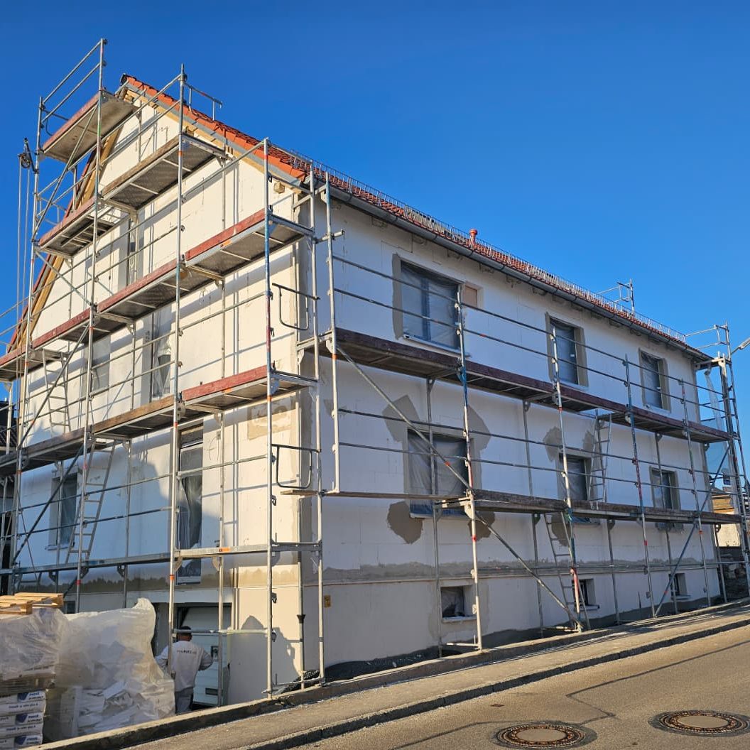 HaxPUTZ Baustelle – Professionelle Putzarbeiten am Gerüst